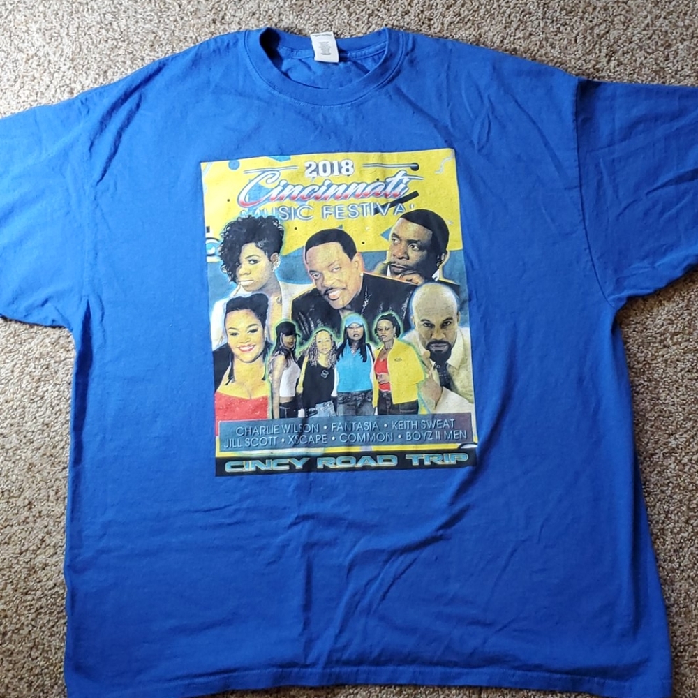 2018 cincinnati music festival shirt
